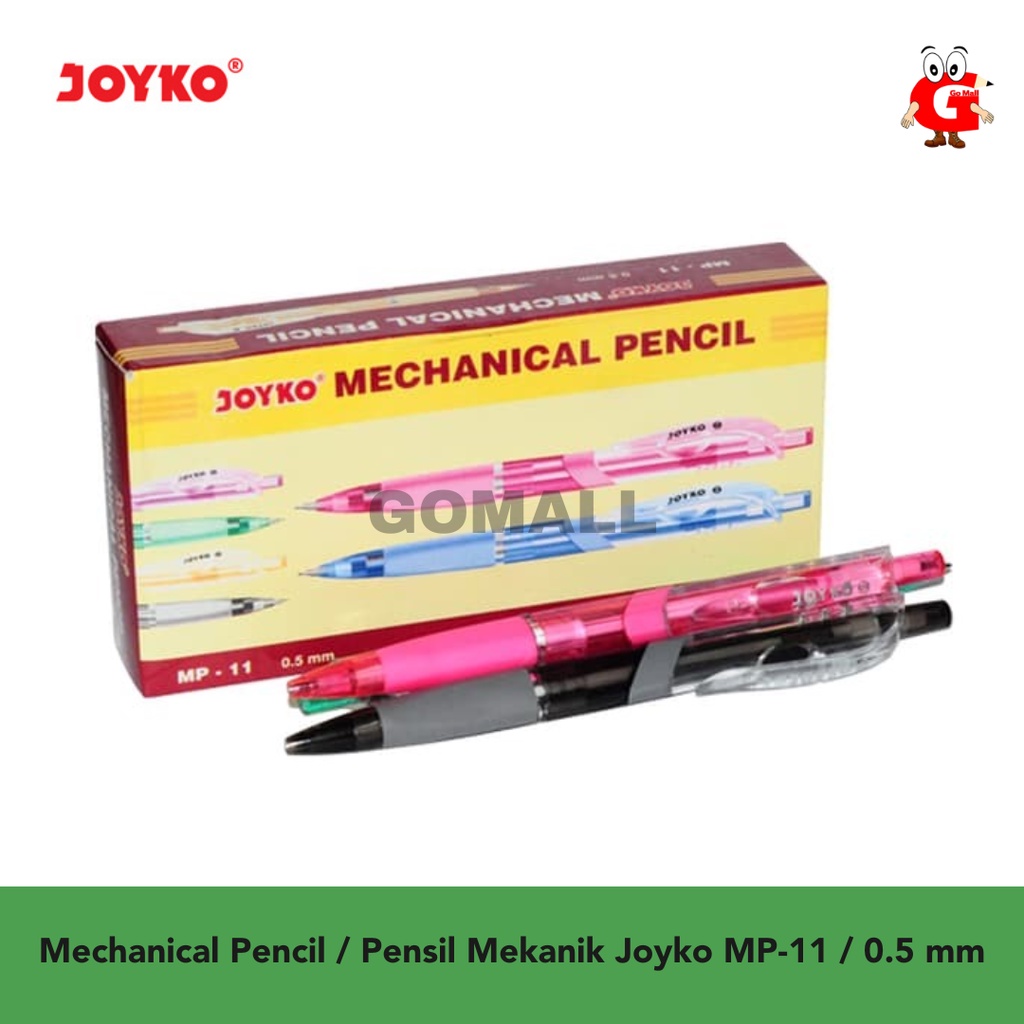 

Mechanical Pencil / Pensil Mekanik Joyko MP-11 / 0.5 mm