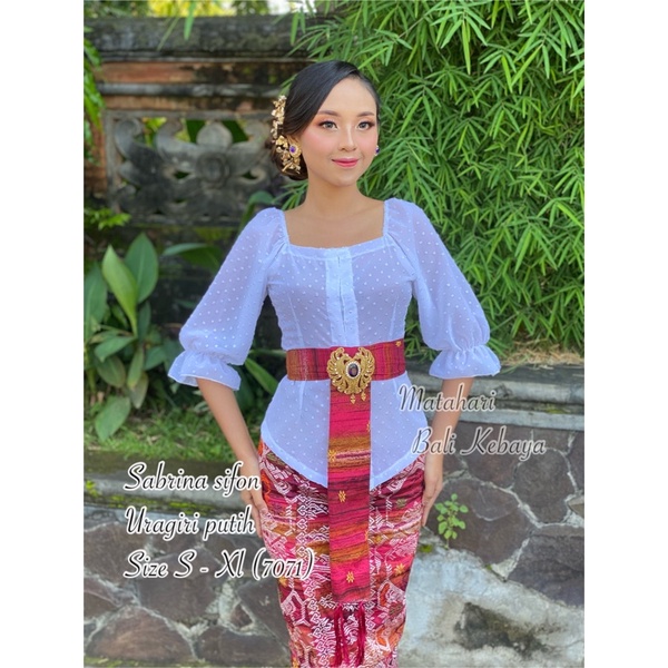 KEBAYA SABRINA SIFON URAGIRI
