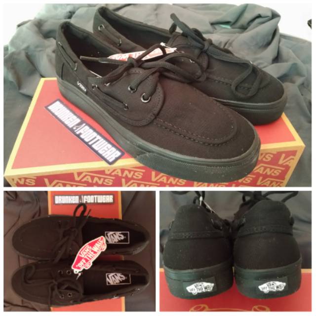 vans zapato full black original