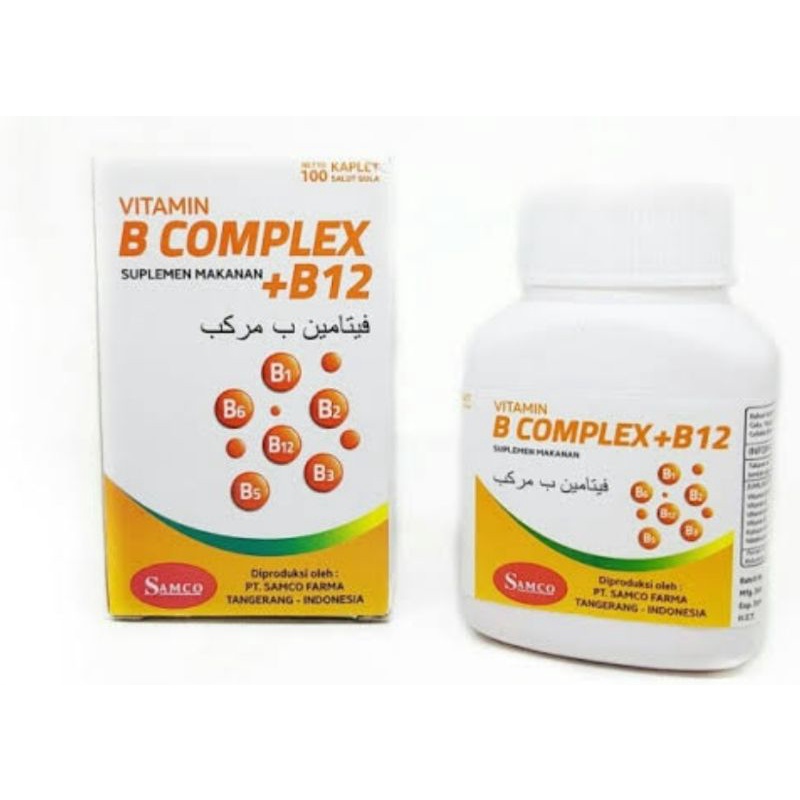 Vit B Complex + B12 100 kapsul