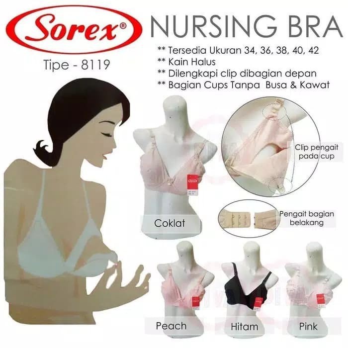 Bra Menyusui Merek SOREX Kode 8119