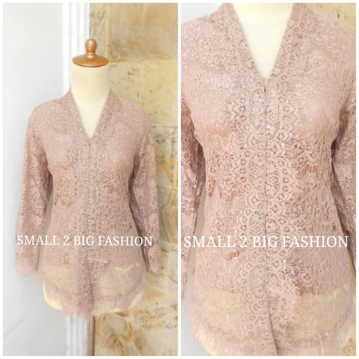 kebaya brokat / blouse muslim / brukat muslim / kebaya modern panjang