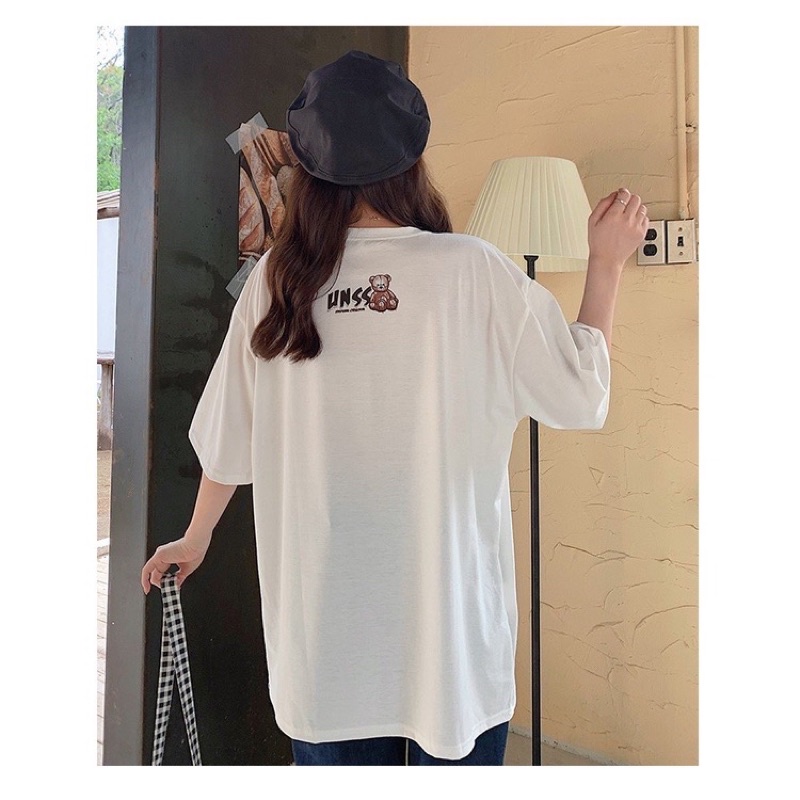 KAOS DISTRO IMPORT PRIA WANITA KOREA AMERIKA BERUANG BEAR BM16