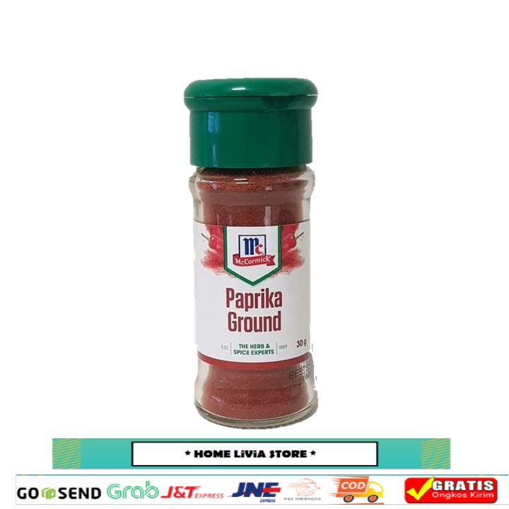

McCormick's Paprika Hungarian Ground (Paprika Ground) 30 G - GIFT