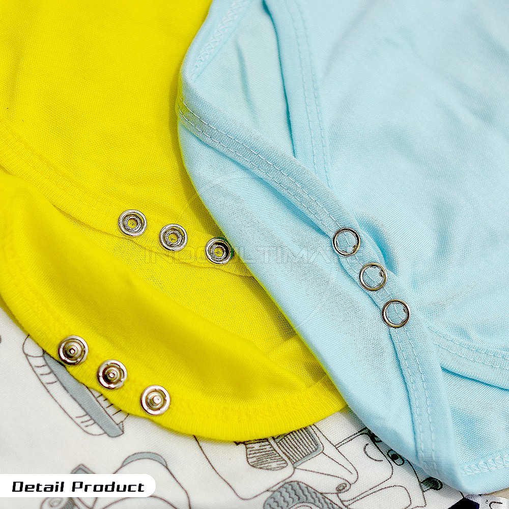 BABY LEON 5in1 Baju Jumper Bayi COTTON SNI baju Jumpsuit Anak Bayi Baju Tidur kaos Bayi BC-01-8 / BC-01-4 / BC-FL50