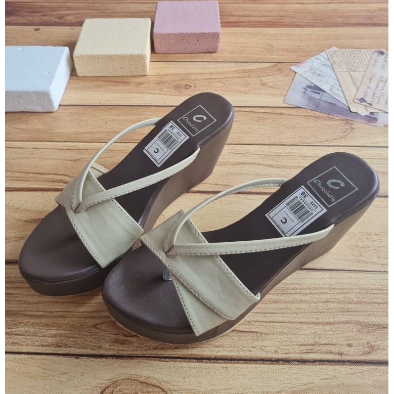 ABBUSHOES Nn 32 wedges kokop jepit inola 7cm