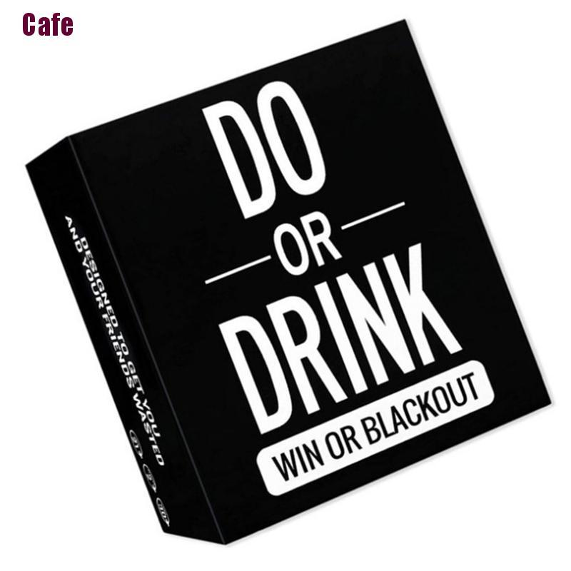 Dare or Shots Do or Drink Fun & Dirty Party Drinking Card Game for Adults 