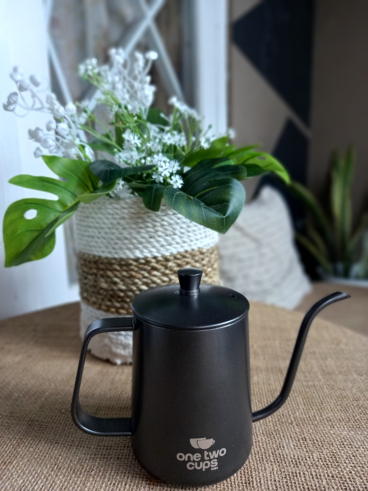 Onetwocups Coffee Maker Pot Long Drip Teko Kopi Barista