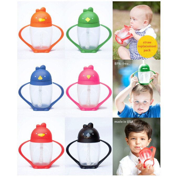 Botol Minum Sedotan - Straw Sippy Cup - Lollacup (Innovative Straw Sippy Cup) Lollaland