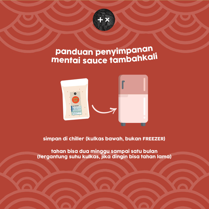 

Ready- Mentai Sauce 500Gr Double Tobiko Ready Stock - Tidak Pedas