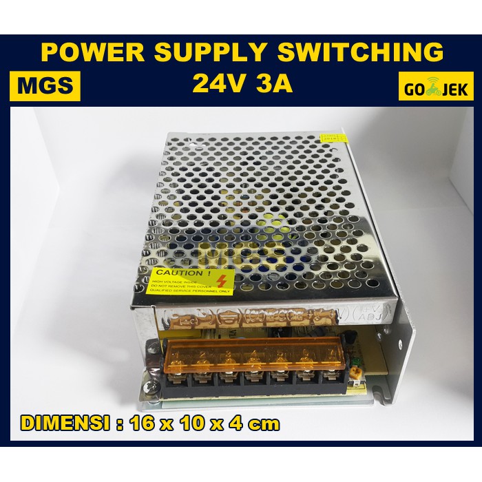 Power Supply Switching 24V 3A