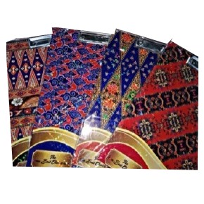 

PAPAN UJIAN / CLIPBOARD HOLO BATIK 2 SISI BAHAN KAYU