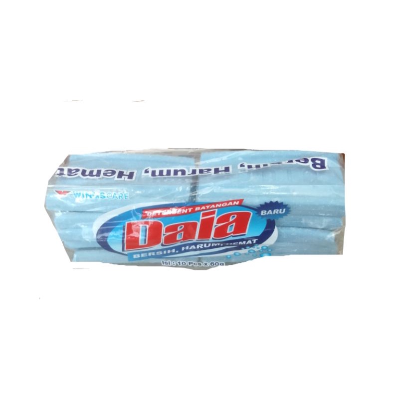 Detergen Batangan Sabun Cuci Pakaian DAIA 10 pcs x 60 gram