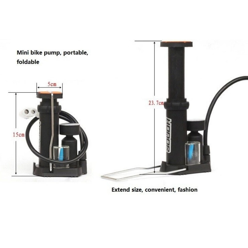 Pompa Angin Injak Sepeda Serbaguna High Pressure Portabel 111116