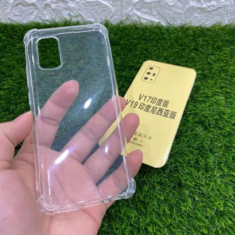 Softcase anti crack Vivo V19, Vivo V17 Pro silikon bening transparan