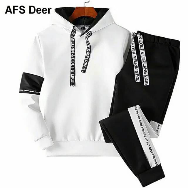 SWEATER + CELANA BRANDED PRIA IMPORT