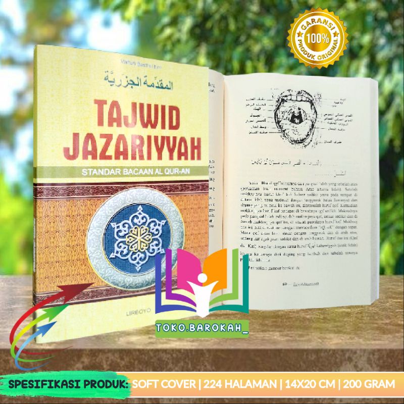 TAJWID JAZARIYYAH TERJEMAH TAJWID LENGKAP BUKU TAJWID