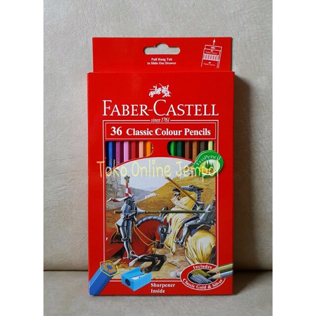 

ATK0080FC 36 warna Classic Colour Pensil Warna Faber Castell 115856 TK TOJ99