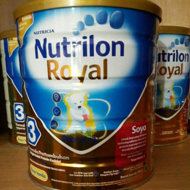 Nutrilon royal soya 3 rasa vanila 700g