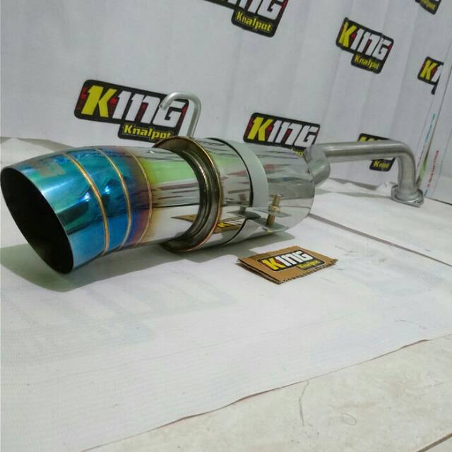 Knalpot mobil bolt on HONDA jazz GE8 JAZZ GK5 bolt jazz GD3