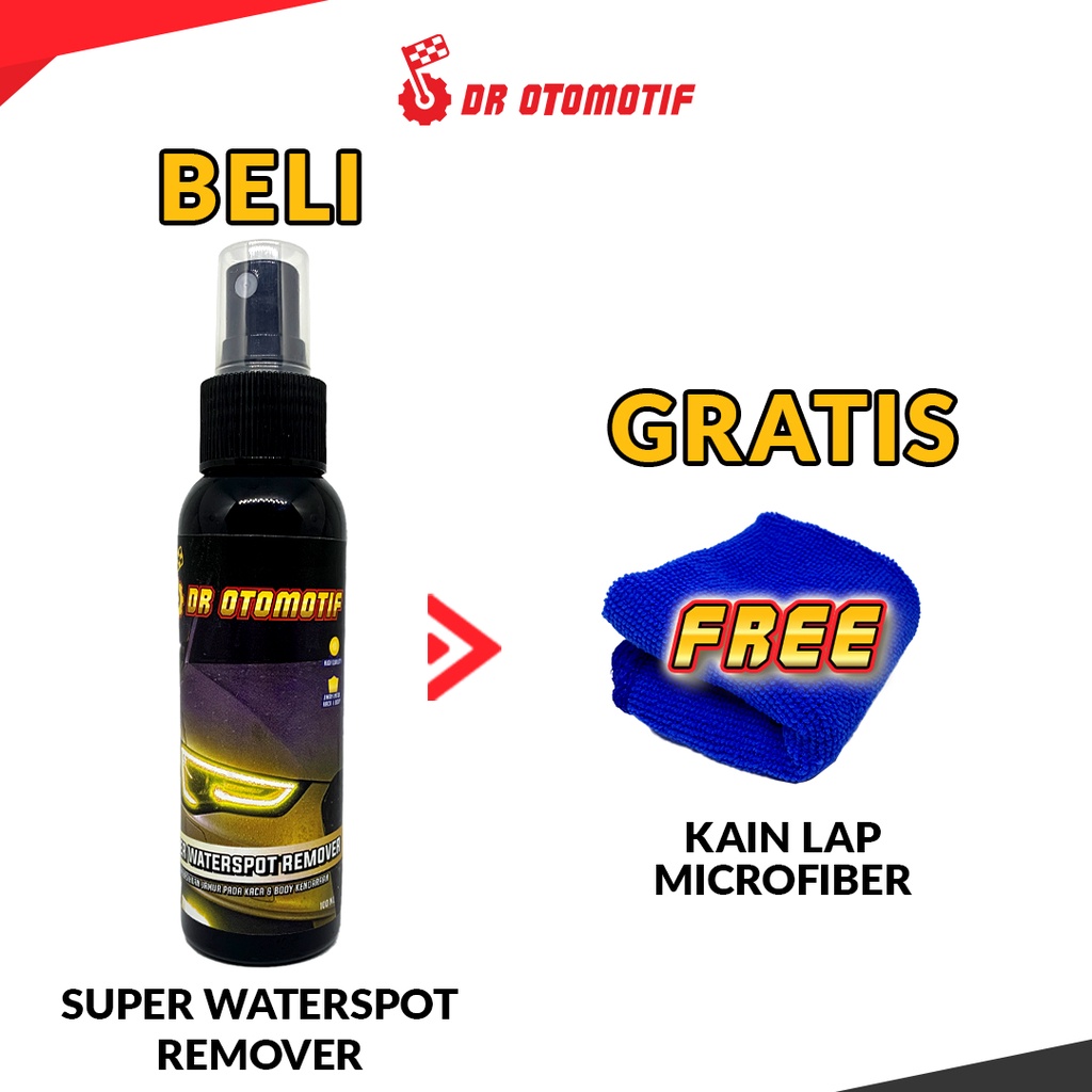 SUPER WATERSPOT Remover Cairan Penghilang Jamr Kaca Jamur Kendaraan Mobil Motor Murah