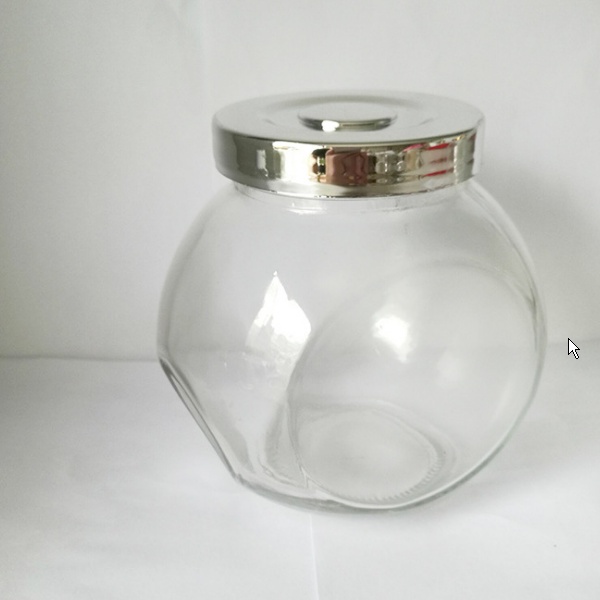 Toples bumbu miring serbaguna Tutup silver 180ML Raj