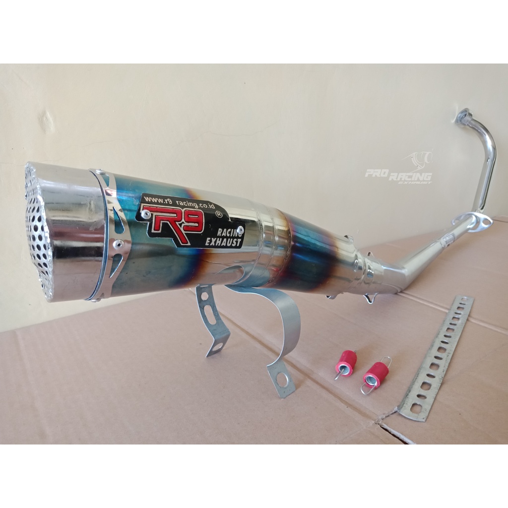 Knalpot R9 Jupiter MX Old Jupiter MX New 135 Fullset