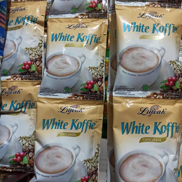 

LUWAK white coffee @ 20gr x 10 pcs