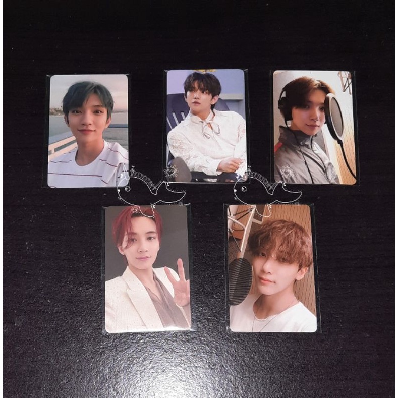 Photocard Joshua & Jeonghan js semicolon, henggarae dul, bene ktown henggarae, jh semicolon, your ch