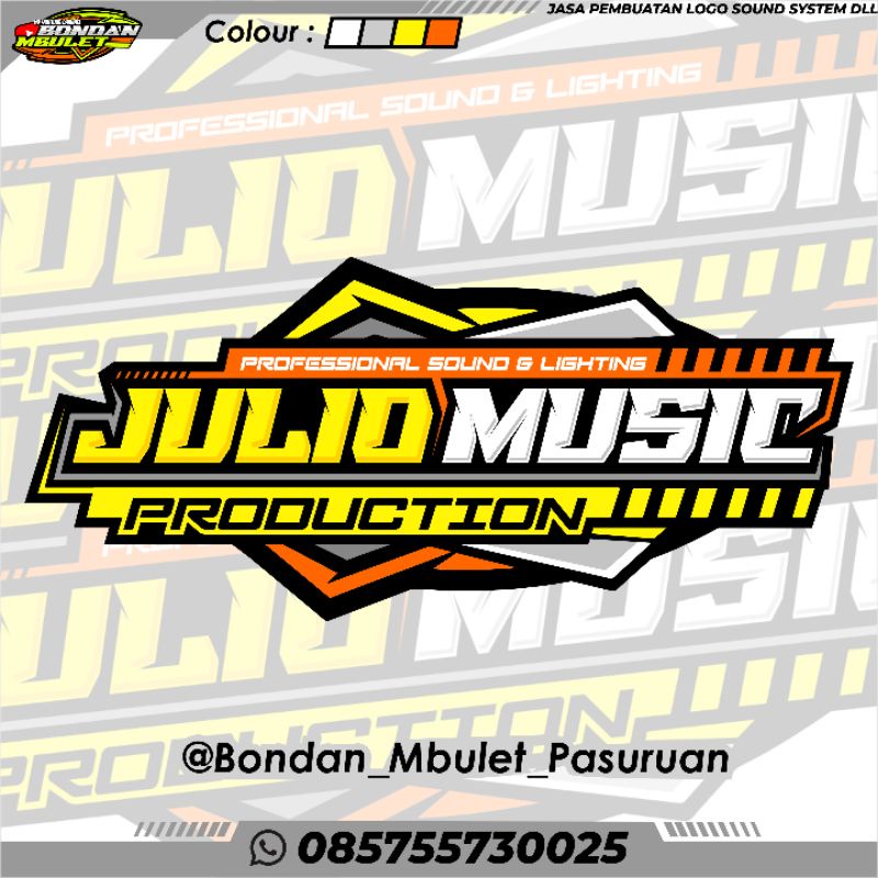 Jasa Desain Nama Logo Sound System Custom ( Bisa Riquest Nama ) Png Vector