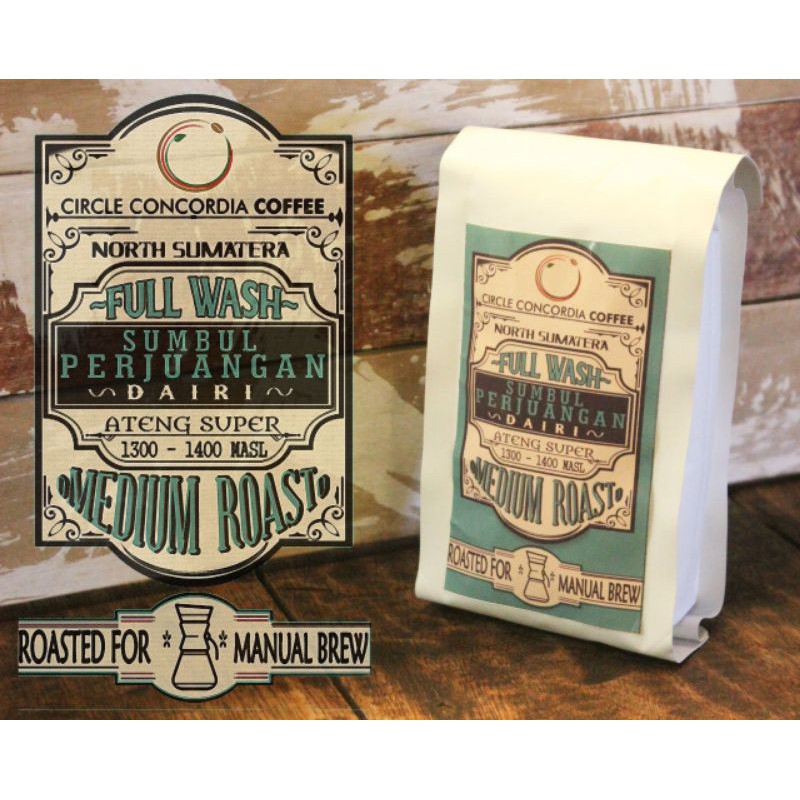 

BIJI KOPI ARABIKA FULLWASH PERJUANGAN SUMBUL DAIRI SUMATERA UTARA 250 gr Roast Bean