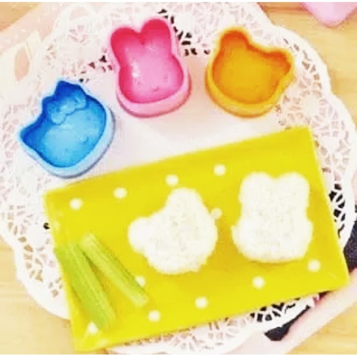 CETAKAN NASI /CETAKAN BENTO BOX/CETAKAN KARAKTER