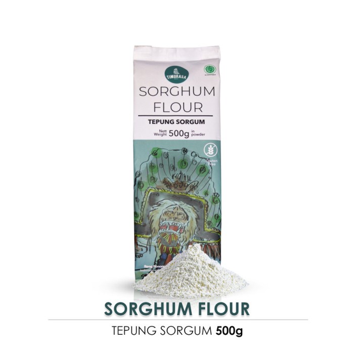

Ds11D Timurasa, Tepung Sorgum (Sorghum Flour) 500G G6B040B