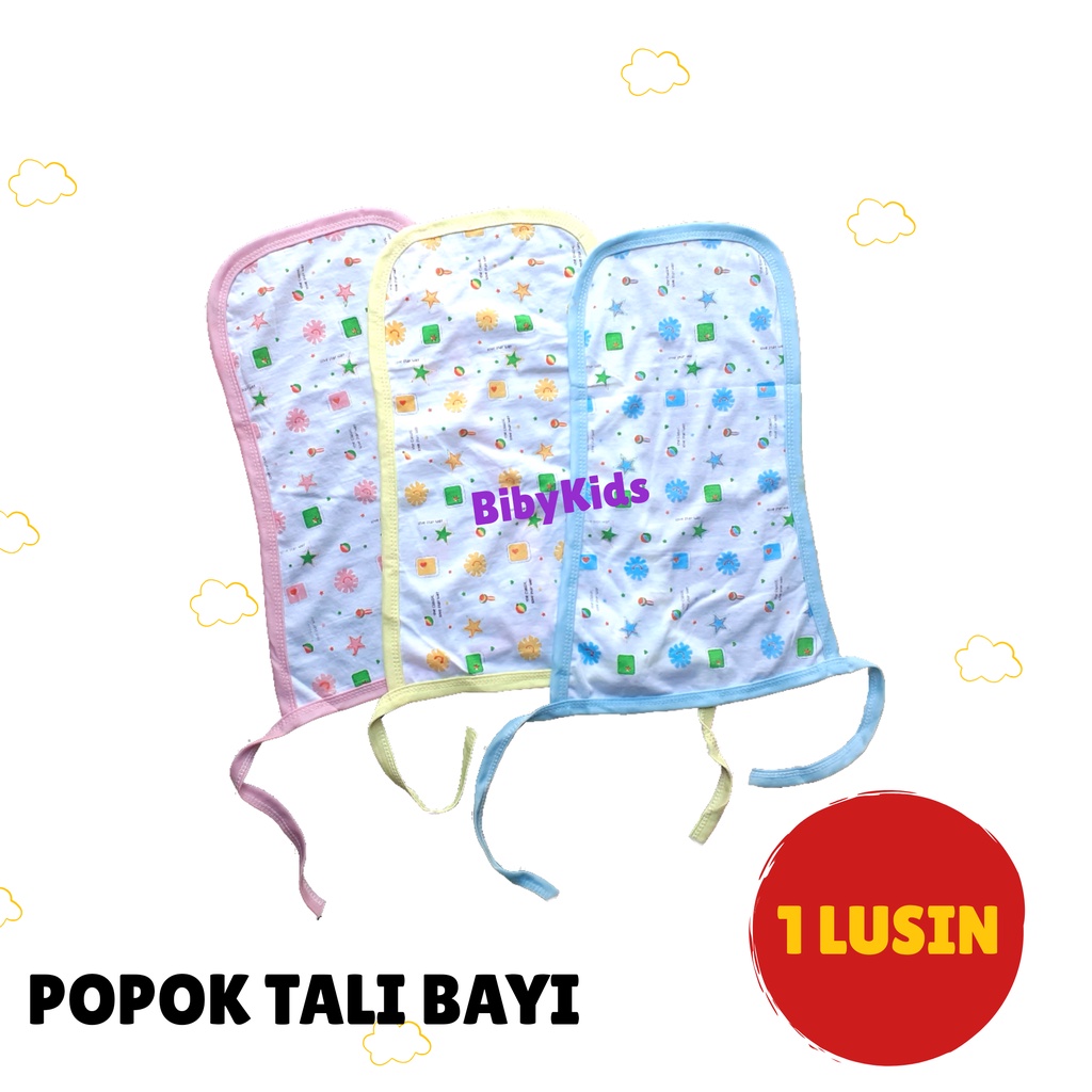 1 LUSIN Popok Tali Bayi SNI 1 Lusin Murah Popok Kain Bayi Tali Baru Lahir Popok Cuci Ulang Newborn Lembut