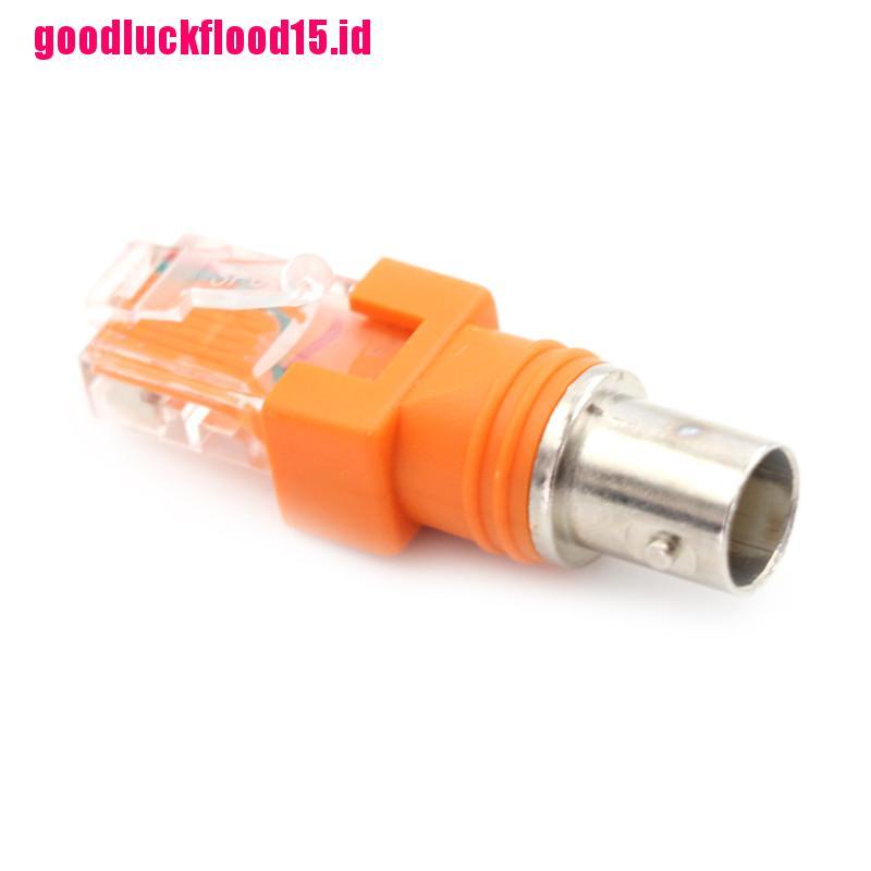 {LUCKID}BNC Female to RJ45 Male Coaxial Barrel Coupler Adapter RJ45 to RF Connector