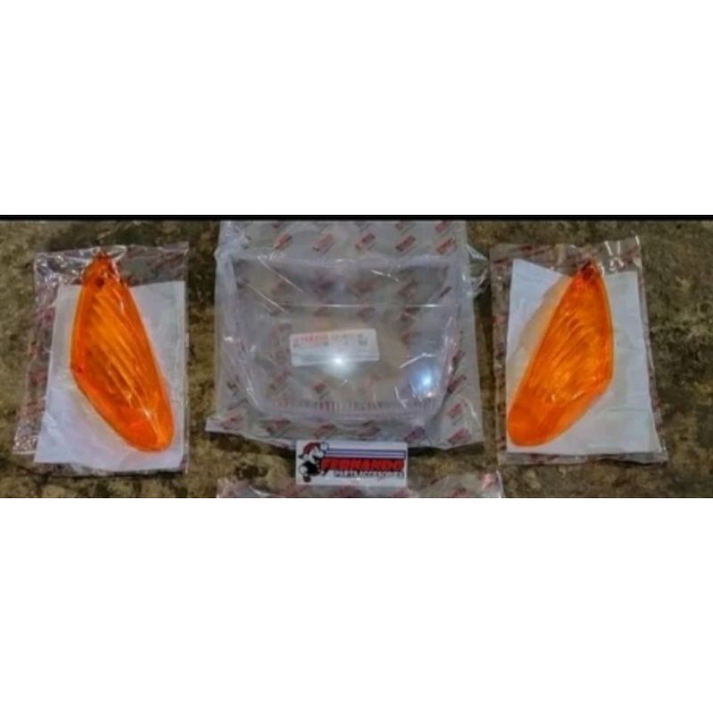 mika lampu depan nouvo lele mika sein depan nouvo lele mika reflektor depan nouvo lele original