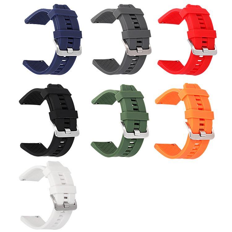 Gelang Pengganti strap Tali Silikon warna squid game jam uk 20 mm 20mm (UNIVERSAL) Huawei Jam Tangan GT 2 42Mm Jam Tangan Galaxy 3 41 Mm