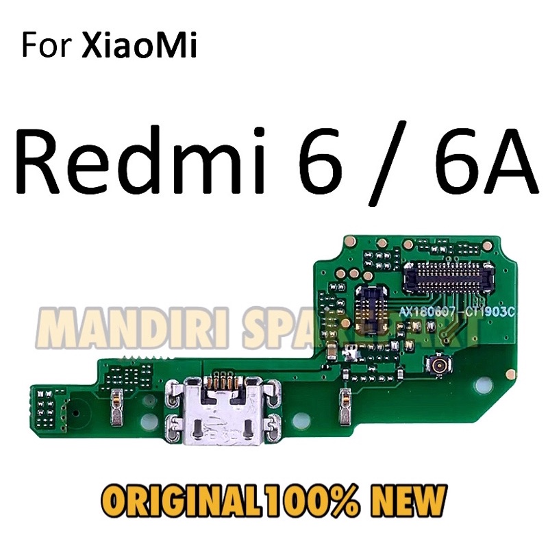 Flexibel Konektor Charger Xiaomi Redmi 6 / Redmi 6A