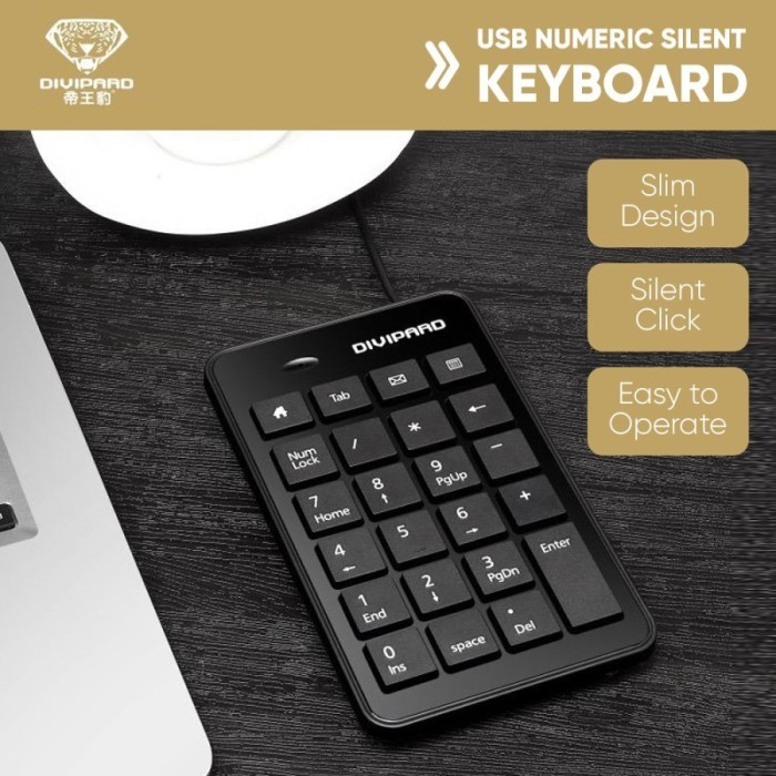 Numeric  Keyboar numpad Divipard D500