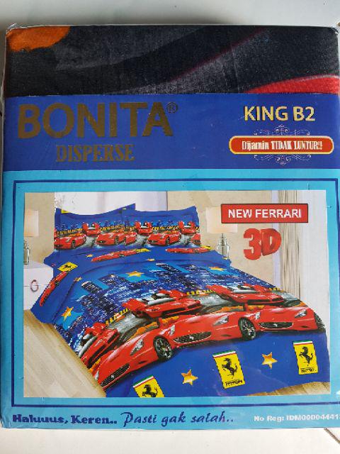 Bonita Sprei Motif Doraemon Soccer 3d Uk 180x200 Bahan Adem Dan Halus