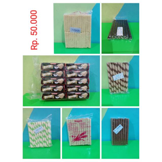 Jual Paket Wafer Astor Khong Guan Wafer Stick Kogen Wafer Durian Coklat