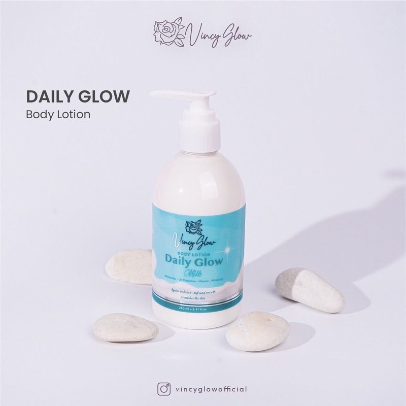 daily glow milk / lotion by vincy glow