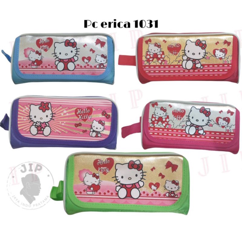 

(PCS) Pensil Case Erica Hello Kitty E-1031 - Tepak Pensil Kain Fancy - Kotak Pensil - Tempat Pensil