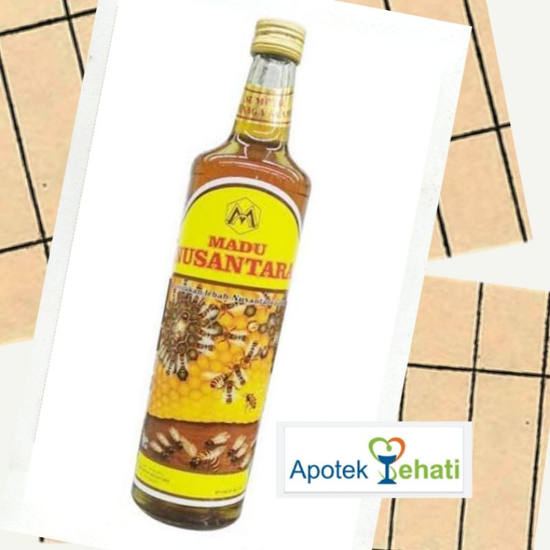 

MADU SUPER NUSANTARA 650 mL DENGAN ROYAL JELLY & BEE POLLEN