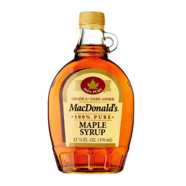 

MacDonald's Grade A 100% Pure Maple Syrup - Sirup Maple Import Mapel Joe Maple Syrup 250g 250 g