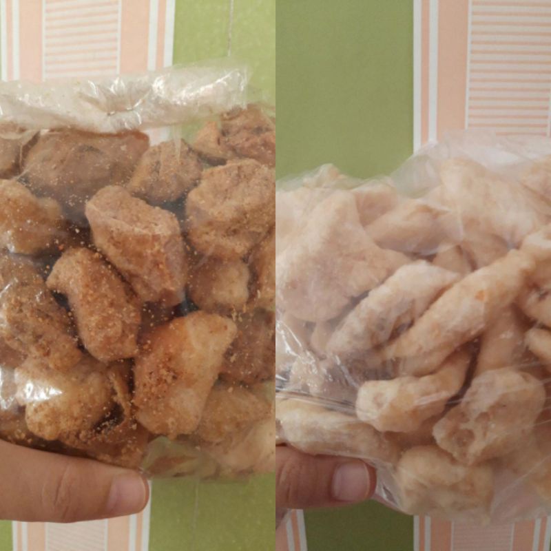 

Tambahan Topping Tahu Lidah, Tahu Kering, dan Pangsit Mini Untuk Baso Aci