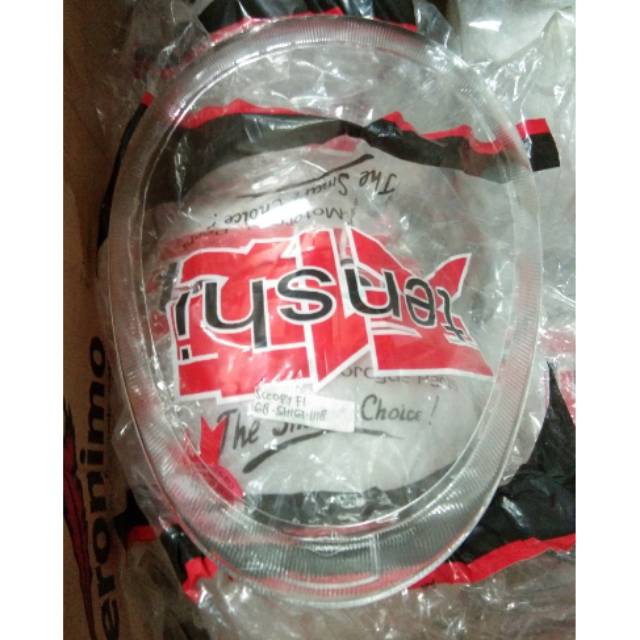 Mika lampu kaca depan scoopy fi 2014