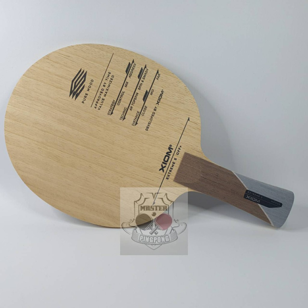 Xiom Extreme S - Blade Kayu Bet Pingpong Bat Tenis Meja