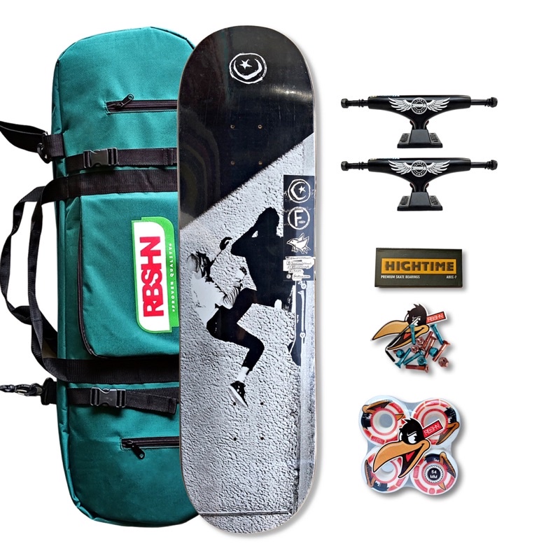 Skateboard fullset free skatebag