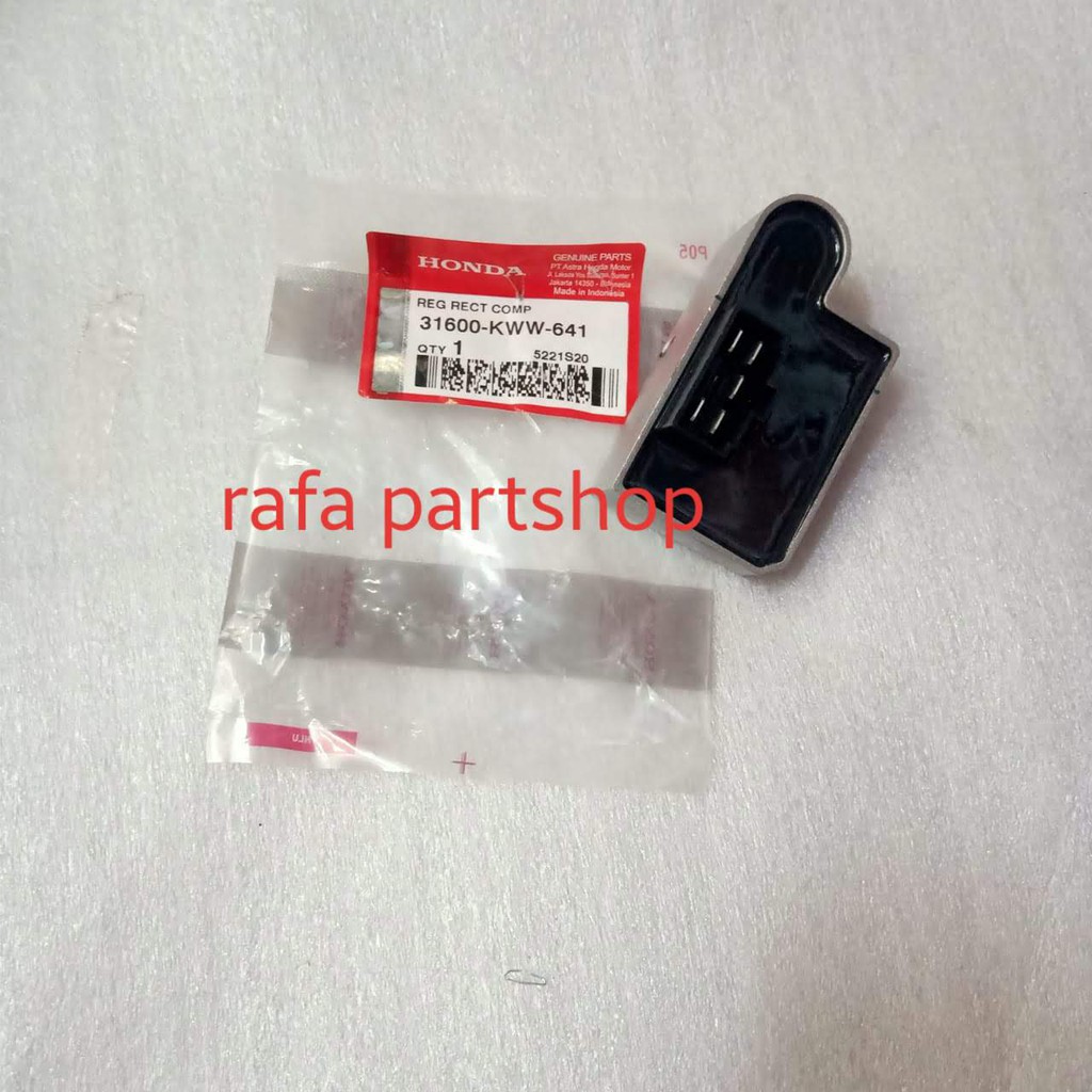 Reguler Rectifier Comp kiprok pengisian Revo Fi ORI AHM